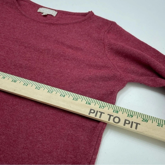 Benedetta B M sweater merino wool cashmere crew neck 1676 - Picture 6 of 7